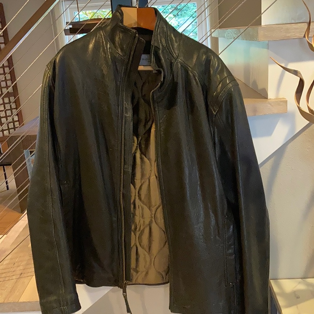 Andrew marc(New York) leather jacket